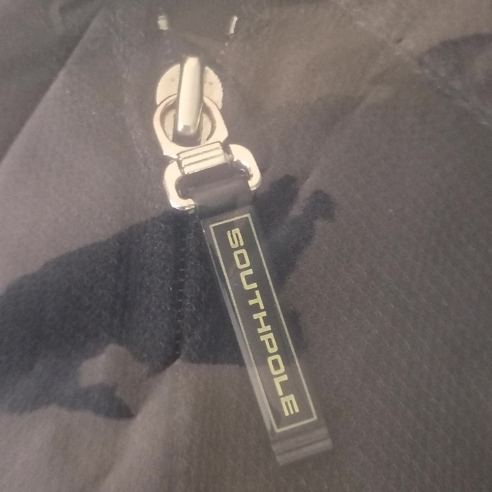 Vintage Southpole Racing Team Jersey Black Silver DRT Drag Racing Mens Large L - Picture 12 of 13